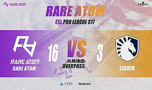 Rare Atom Shocks Liquid in Opening Match of ESL Pro League Season 17