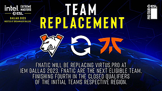 FNATIC Replaces Virtus.pro at IEM Dallas Due to Visa Issues