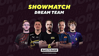 BLAST Paris Major Showmatch Rosters Unveiled: France vs. BLAST Dream Team