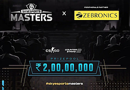 Skyesports Masters Partners with Zebronics as Peripherals Sponsor