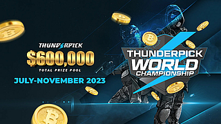 Thunderpick Unveils $600,000 World Championship with Bitcoin Prize Pool