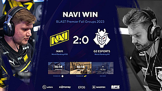 NAVI Triumphs Over G2 to Secure Spot in BLAST Fall Final