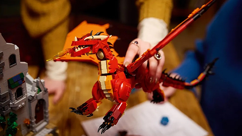 Lego's 3,745-piece D&D set comes with its own playable adventure - The Verge