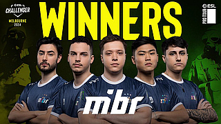 MIBR Clinches Victory at ESL Challenger Melbourne and Qualifies for ESL Pro League Season 20